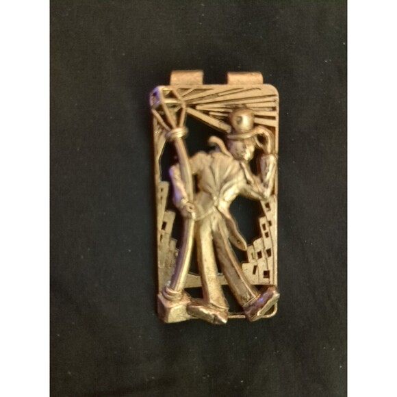 Vintage  Money Clip Drunk and the Light Pole - Picture 2 of 5